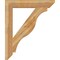 Ekena Millwork Funston Slat Rough Sawn Bracket, Western Red Cedar, 6"W x 40"D x 48"H BKT06X40X48FST06RWR - alternate 2